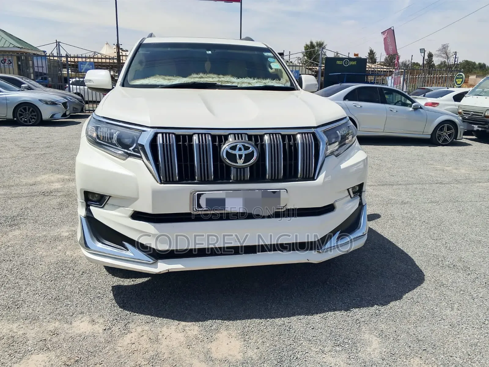 Toyota Land Cruiser Prado 2014 White