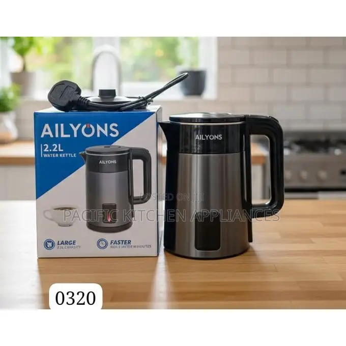 AILYONS 2.2L Elegant Automatic Water Heater & Boiler Jug,
