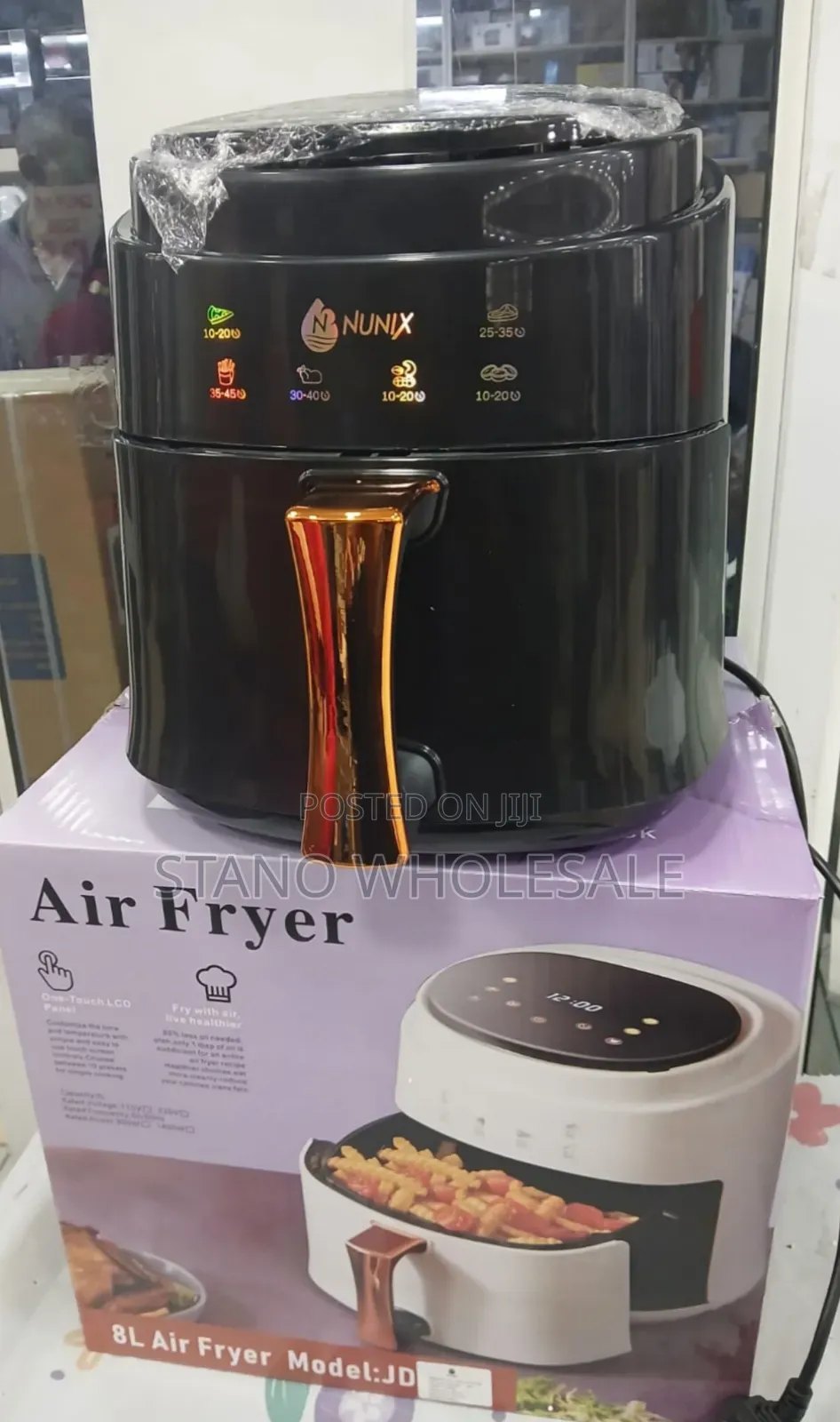Black 8l Nunix Air Frey