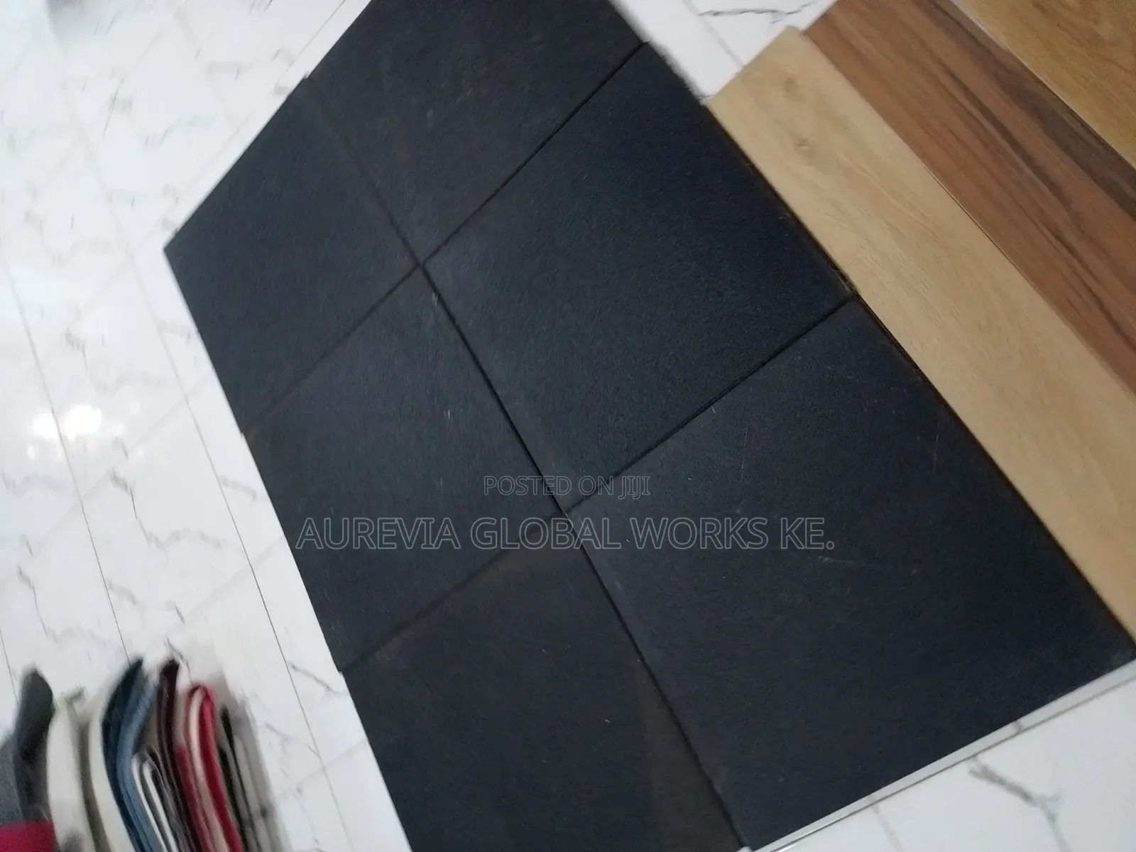 Noise Reduction Rubber Gym Tiles