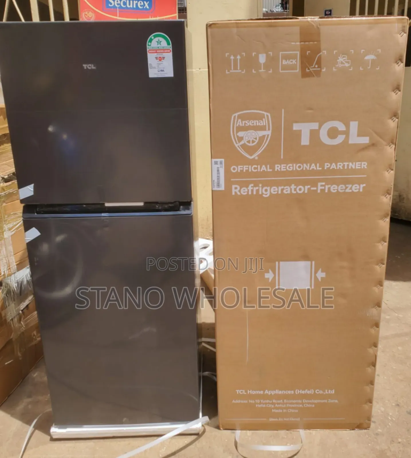 TCL 153l Double Door Fridge