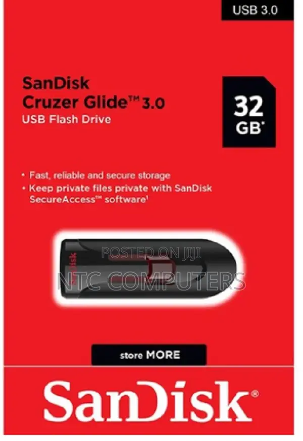 Sandisk Cruzer Glide 128GB 3.0 USB Flash Drive