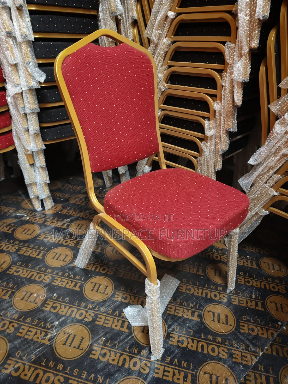 Heavy Duty Red Events Chair's