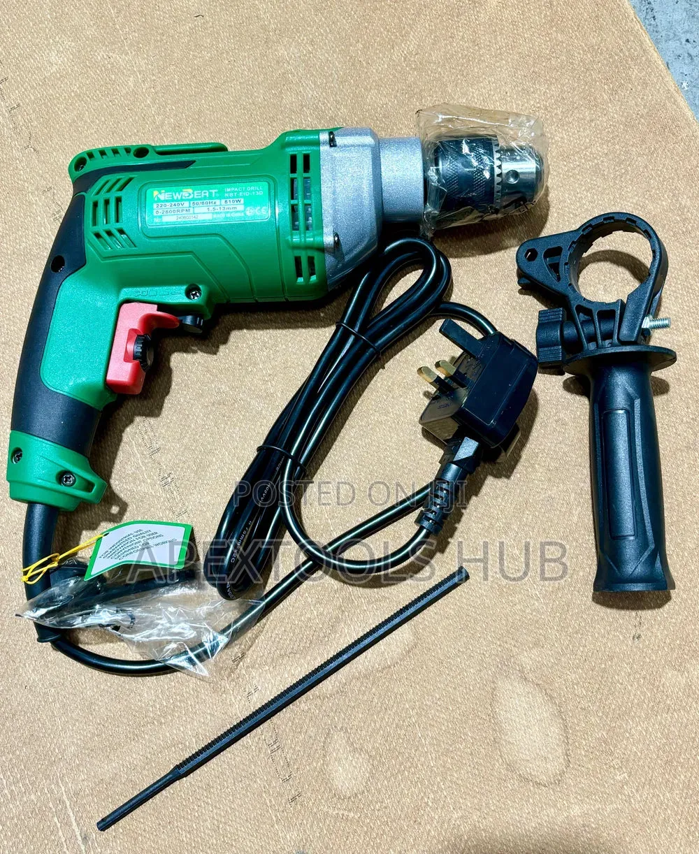 Newbeat 13mm Electric Impact Drill – 810W Heavy Duty Hammer Drill
