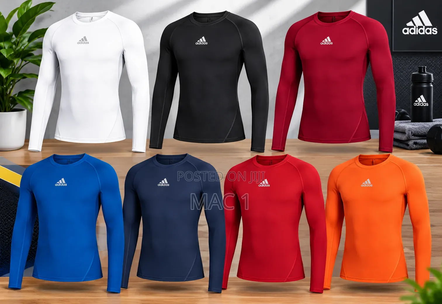 Men’s Compression Shirt Long Sleeve Sports Top