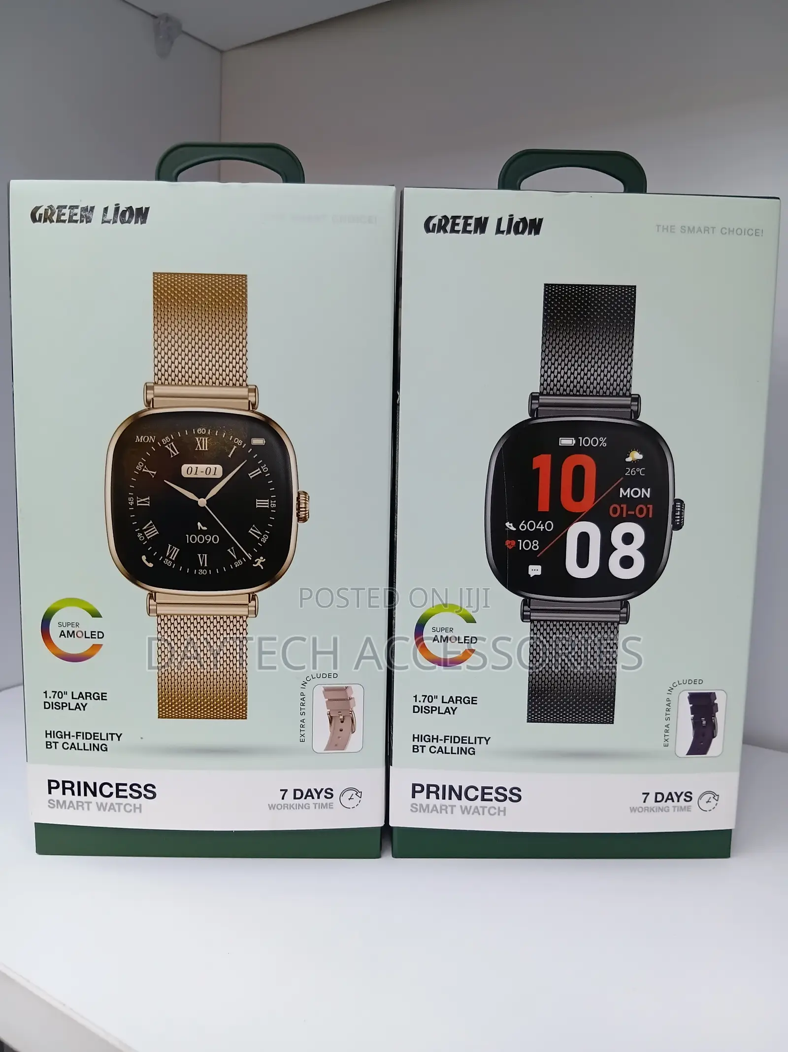GREENLION PRINCESS Women SMARTWATCH Gold & Black