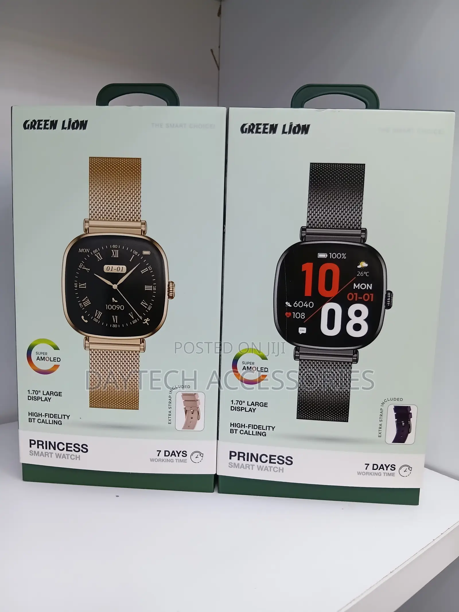 GREENLION PRINCESS Women SMARTWATCH Gold & Black