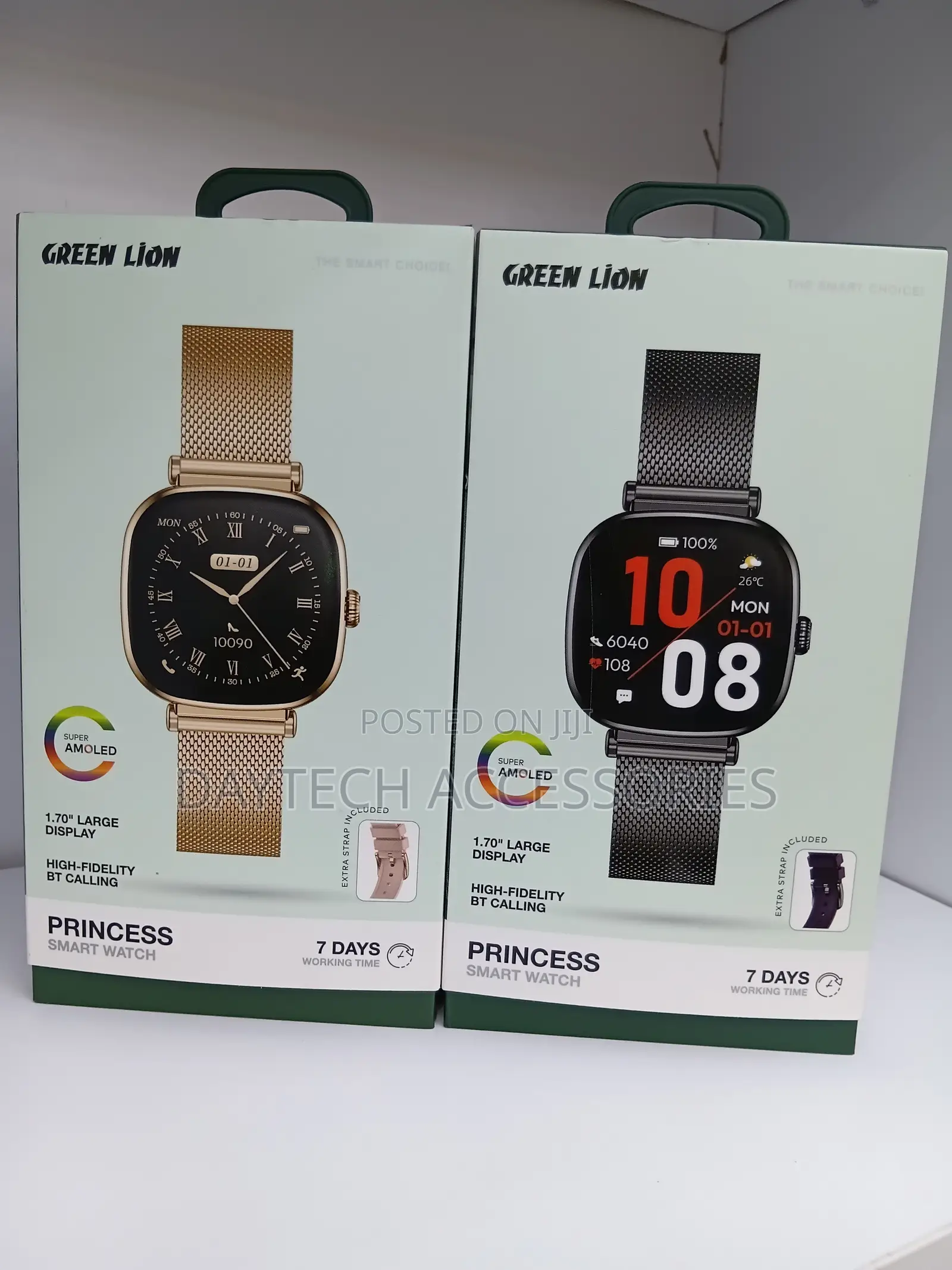 GREENLION PRINCESS Women SMARTWATCH Gold & Black