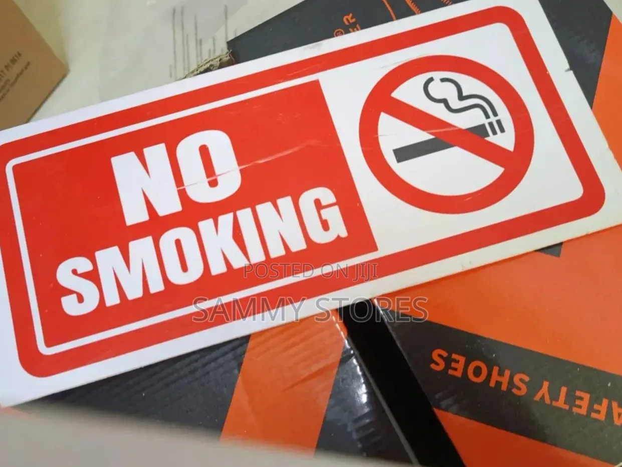 No Smoking Prohibited Safety Label