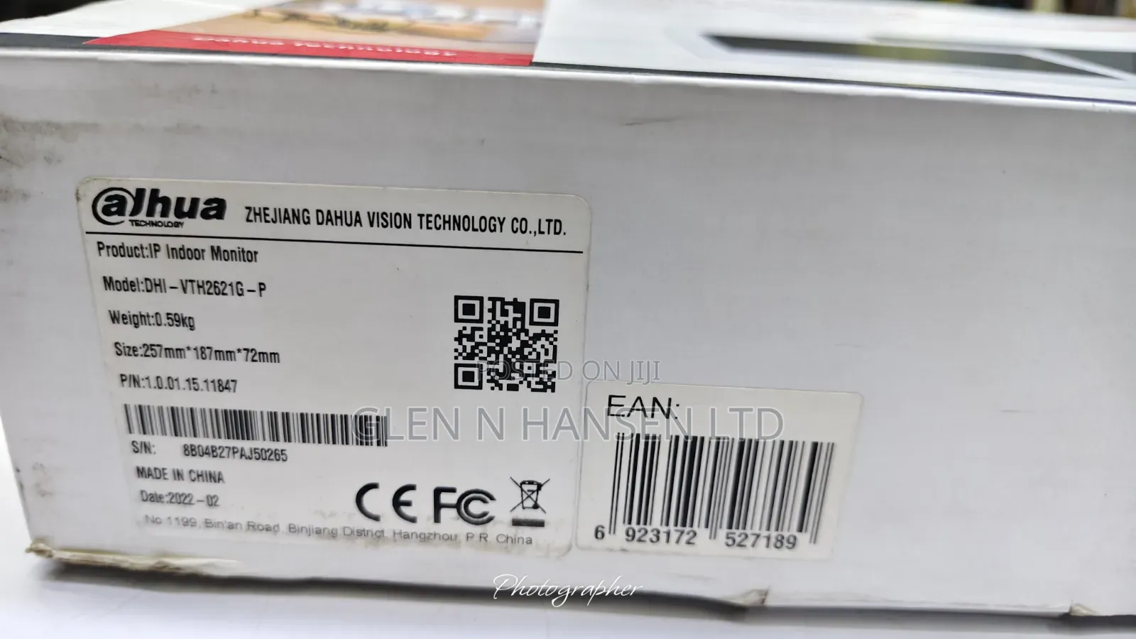 Dahua Indoor Monitor Ip Screen