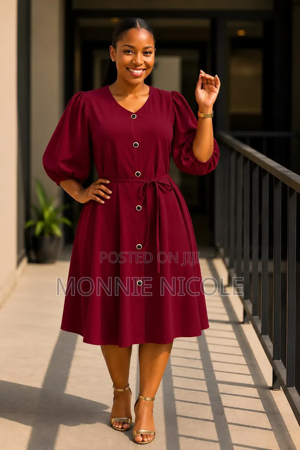 Stylish Simple Free Maternity Dress