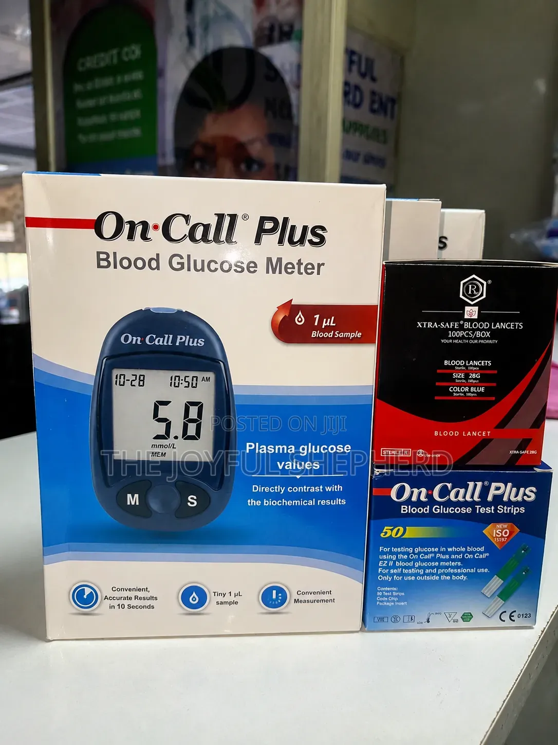 Oncall Plus Glucometer Set