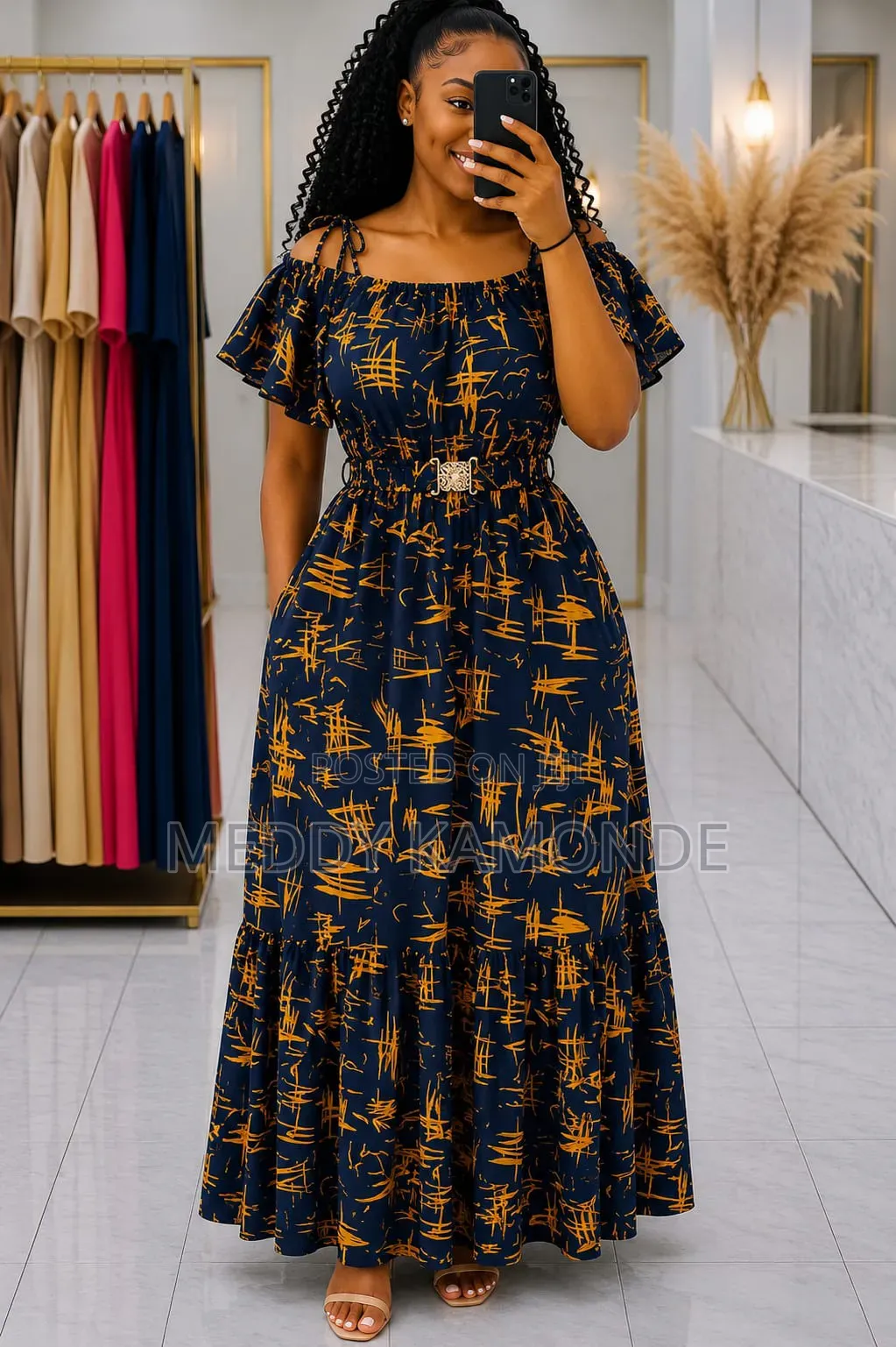 Elegant Blue Long Dresses