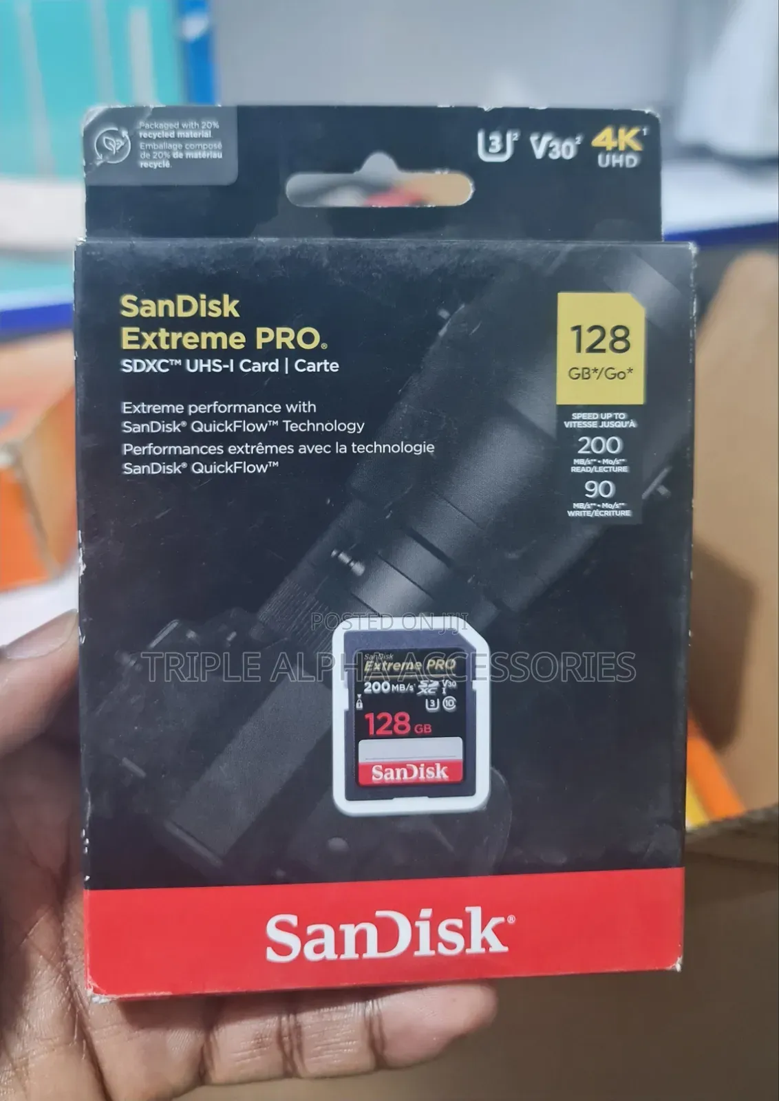 128GB SanDisk Extreme PRO SD Card