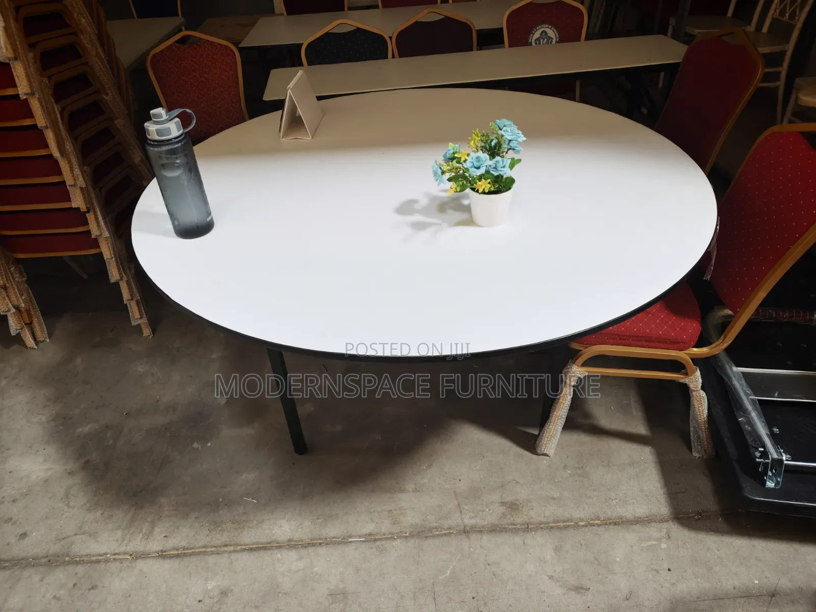 Wooden Catering Round Table (Foldable