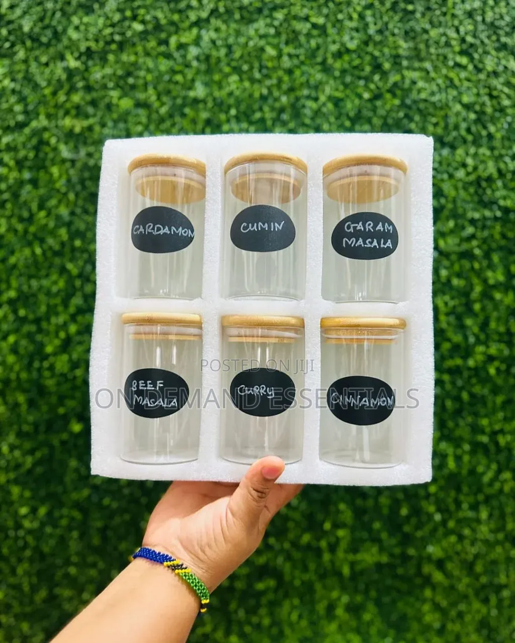 Spice Jars-6pcs
