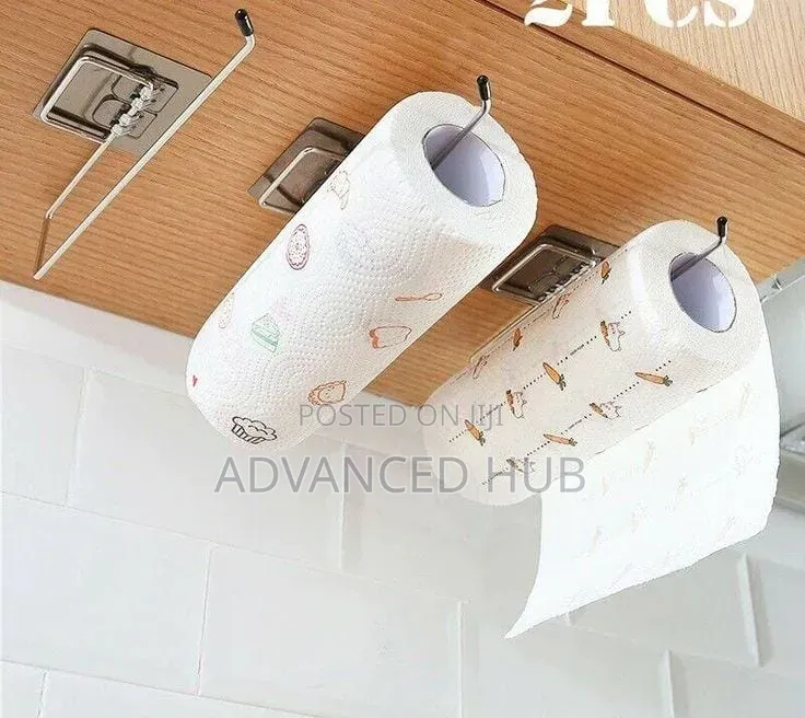 Drawer Mounted Stainless Steel Paper Towel Holder
