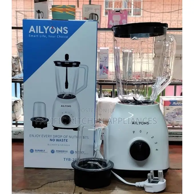 2-in-1 Ailyons Blender – 1.5L Jug, 350W, Smoothie & Food Processor