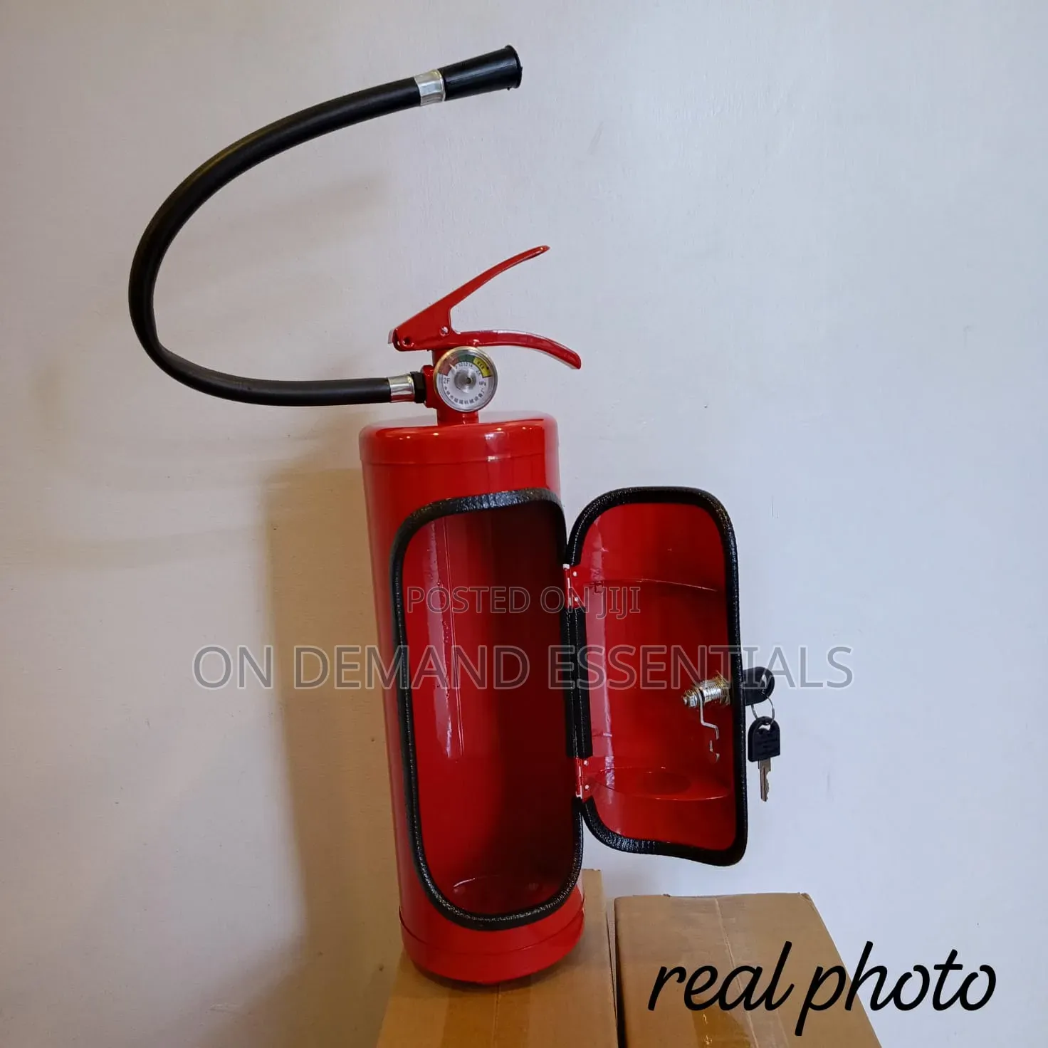 Fire Extinguisher 2 Colours Mini Bar With Lock