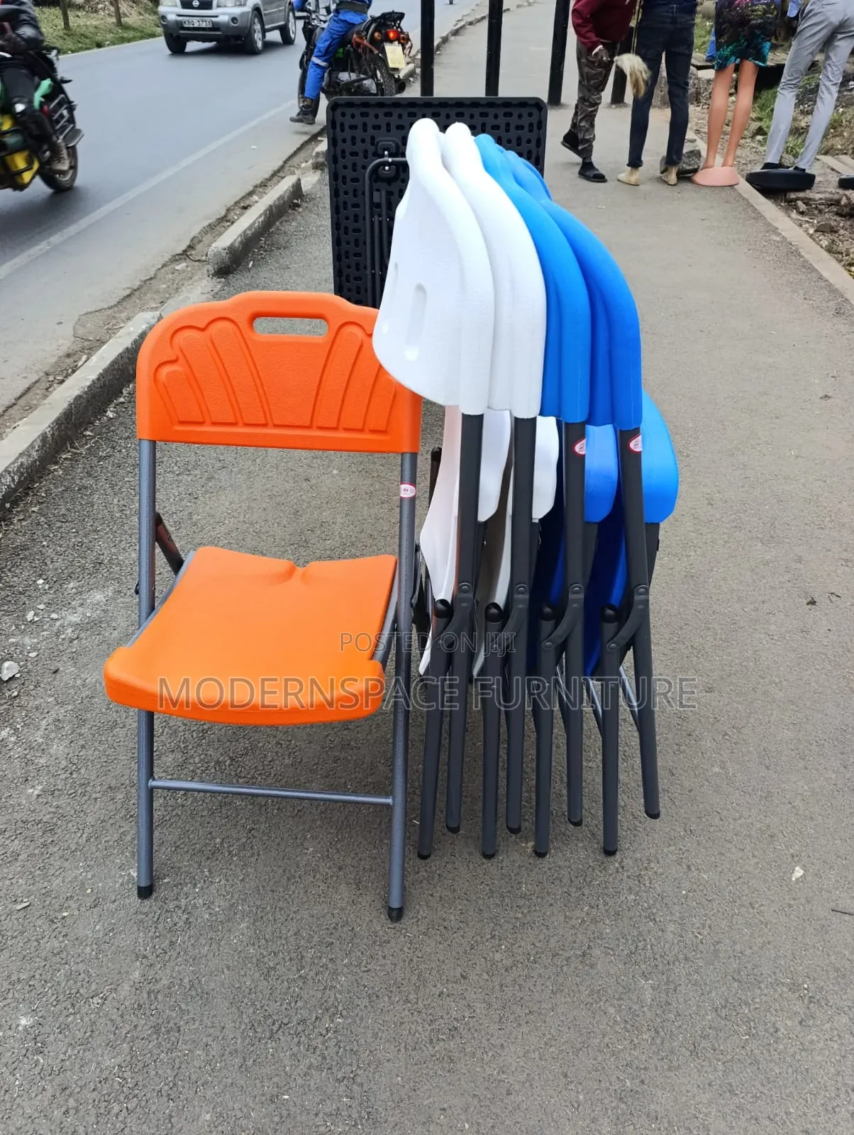 Stackable Plastic Folding Chairs