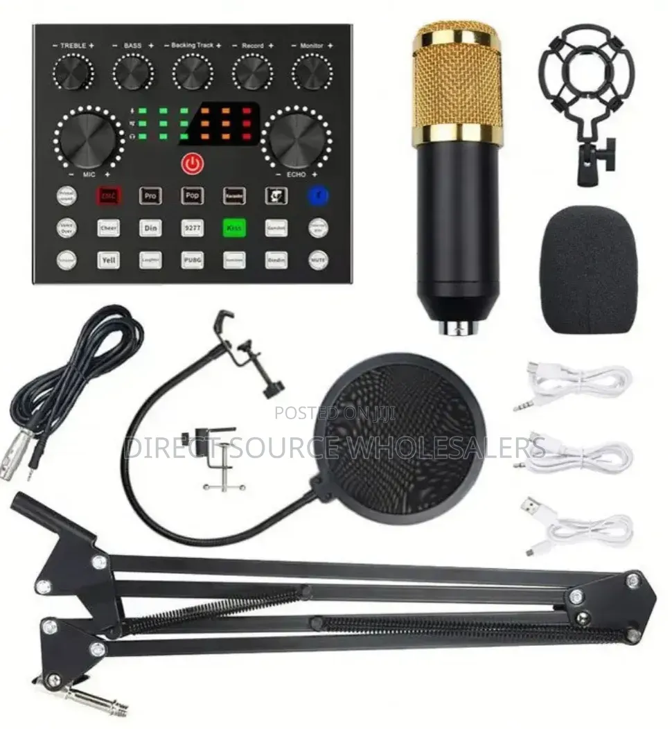 Content Creator Audio Kit BM800 Recording Microphone
