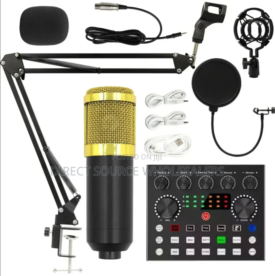 Content Creator Audio Kit BM800 Recording Microphone