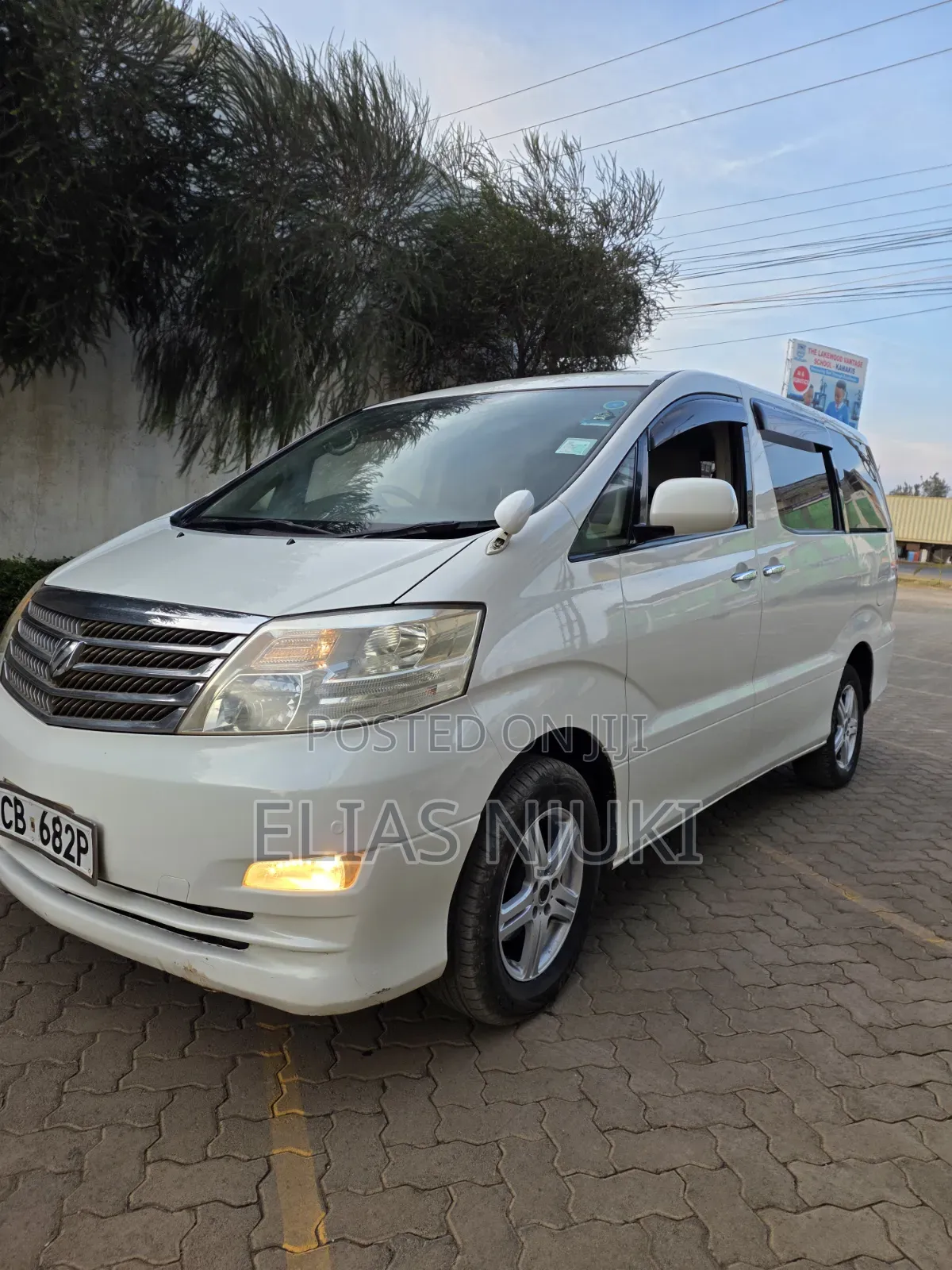 Toyota Alphard 2008 White