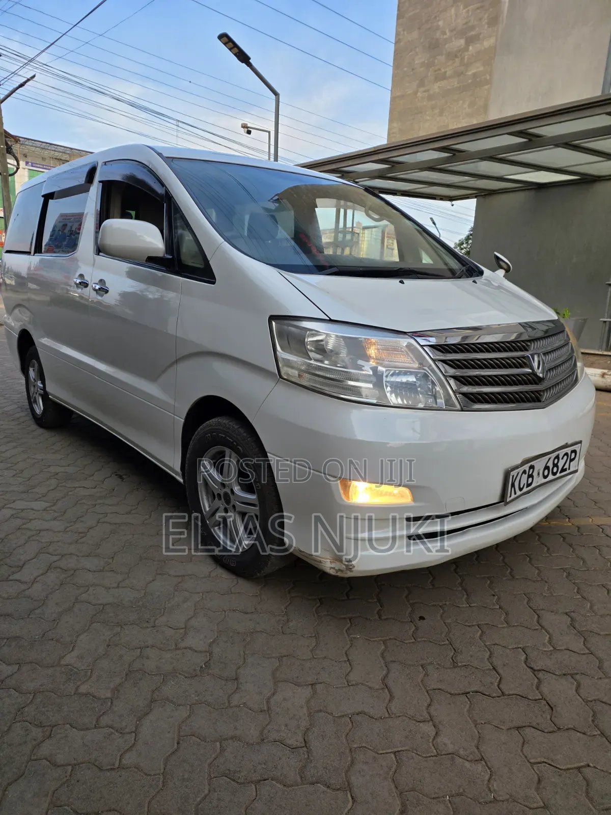 Toyota Alphard 2008 White