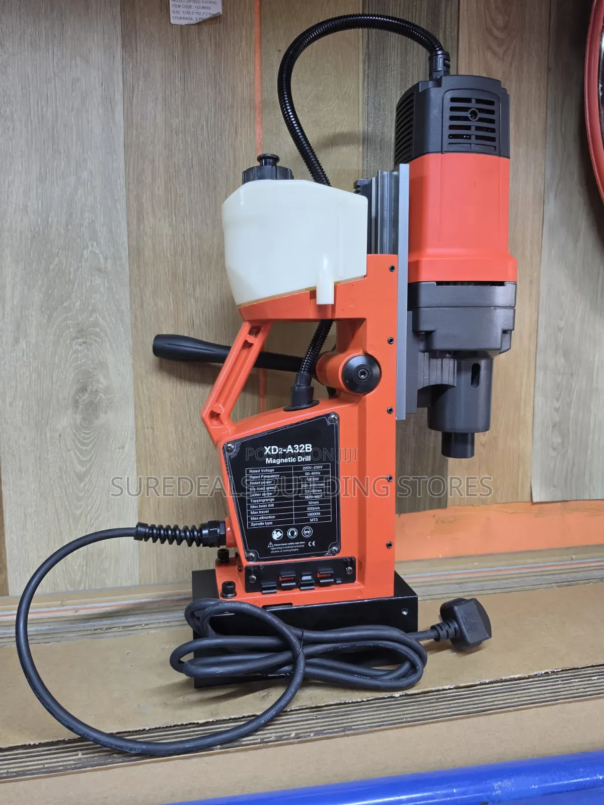 Industrial Magnetic Drill ,1800 Watts ,1 Year Warranty