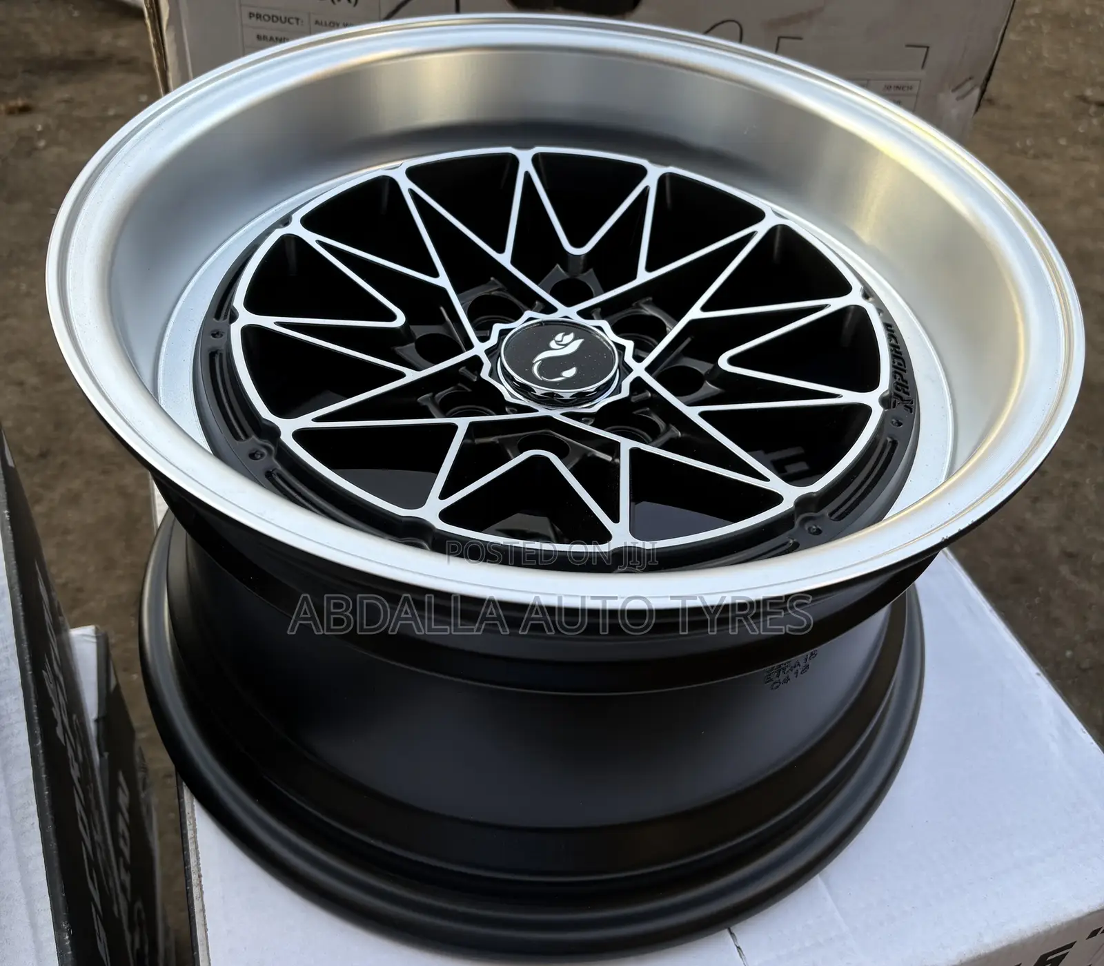 Rims Size 15X8J Offset 4 Holes (Set Of4)