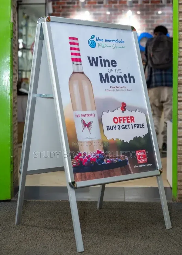 A1 Standing Display Stand – Perfect for Posters & Notices