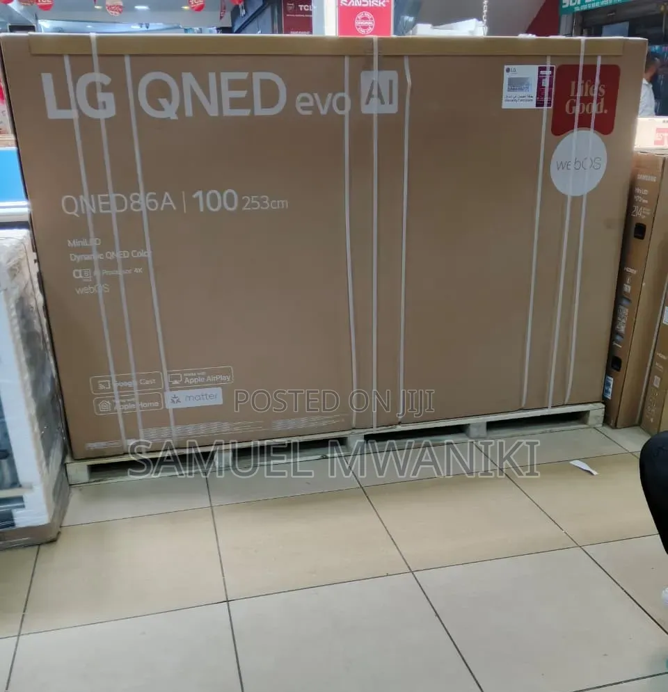 LG 100′′ QNED Evo AI MiniLed 4K 120Hz Smart TV WebOS