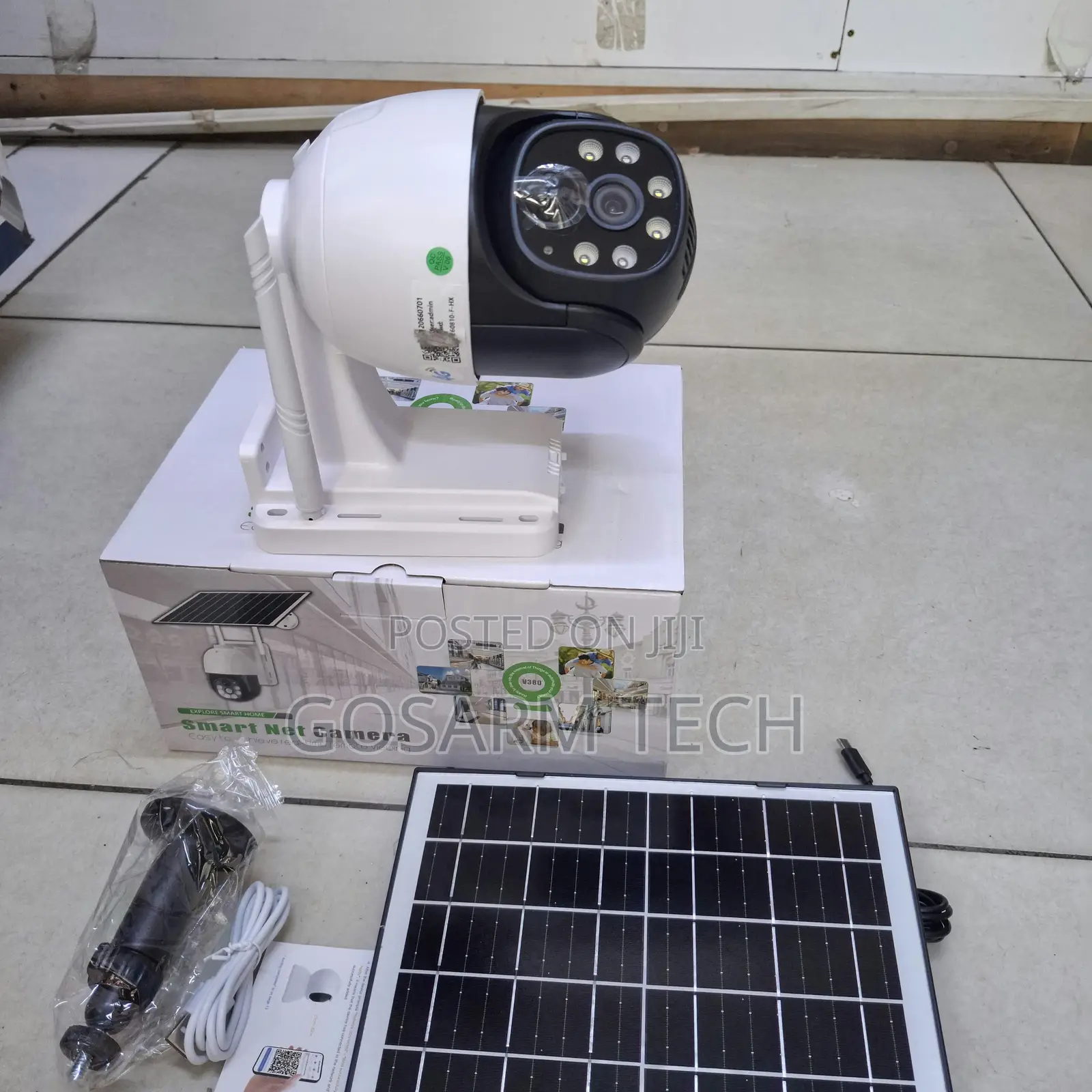 V380 Single Lens Solar Powered CCTV Camera 4g Dust/Waterproof