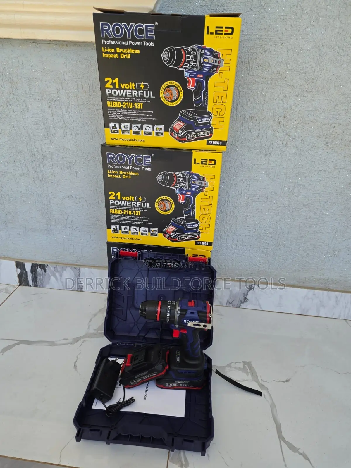 Royce Brushless Drill 21V 13T
