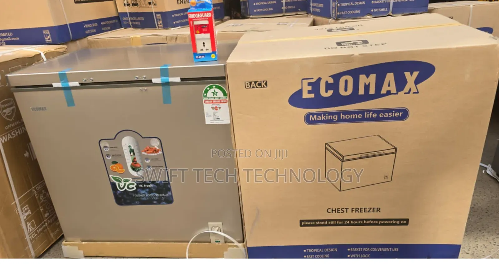 Ecomax 219 L Chest Freezer – Large Capacity, Energy Saving