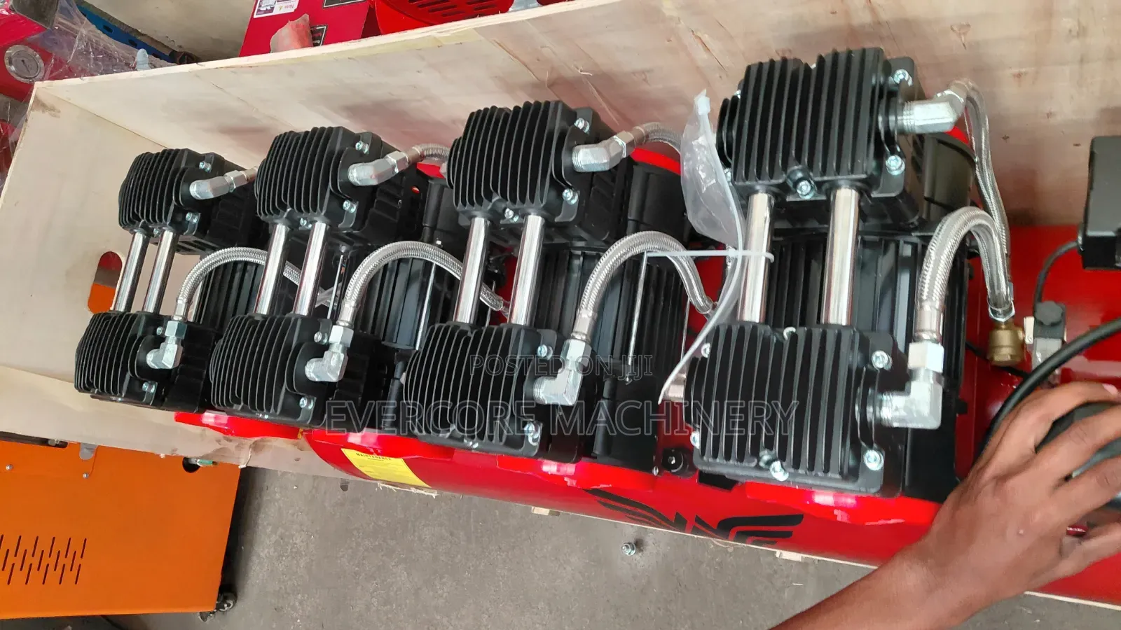 Commercial Electric Silent Air Compressor 200l Capacity.