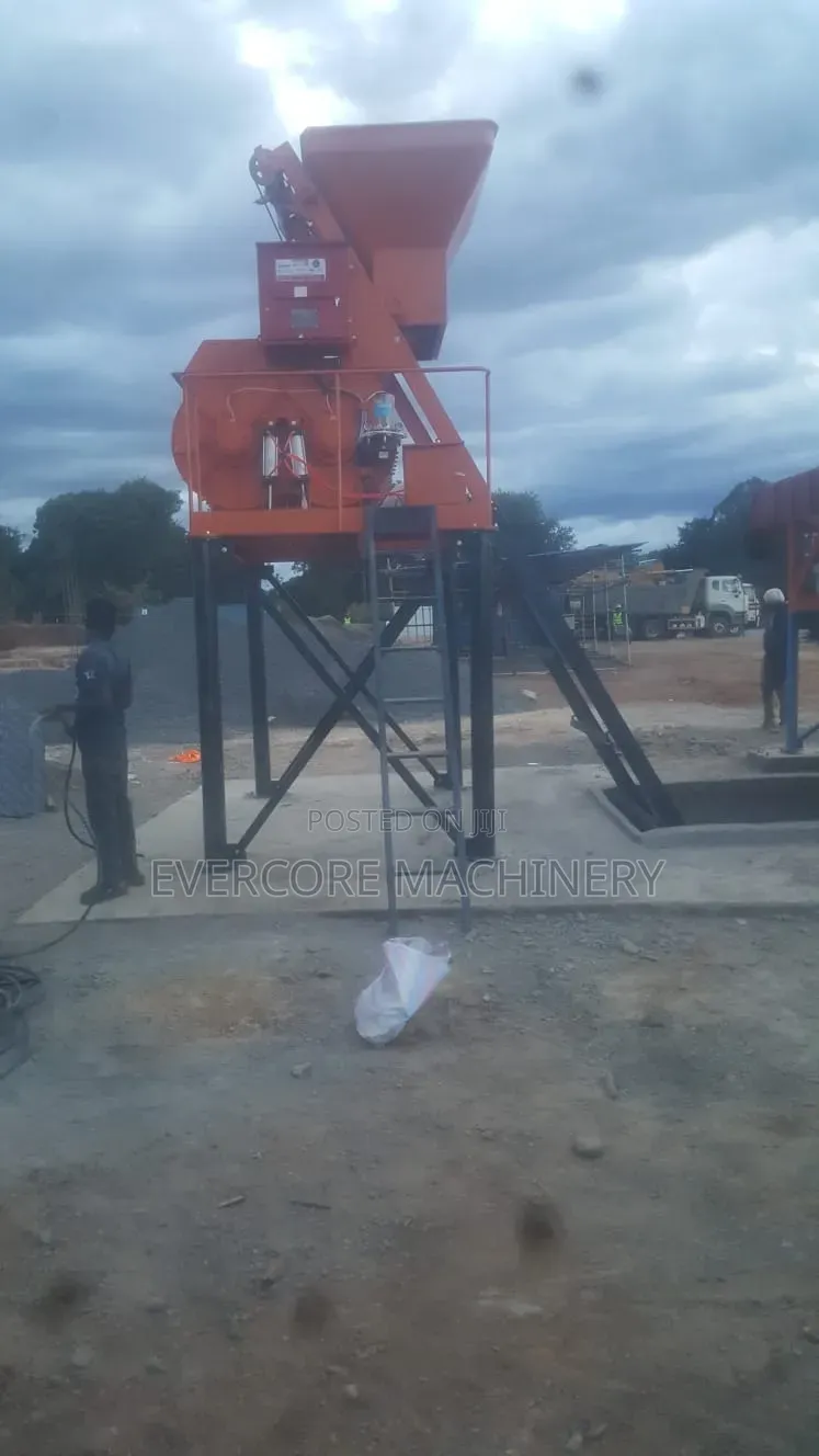 Heavy Duty JS500 Commercial Batching Plant Machine Now on Offer.