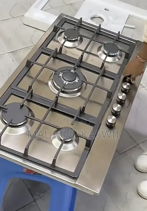 Hisense Built-in 86cm Gas Hob 5 Burners Stainless Steel HGH951SS01