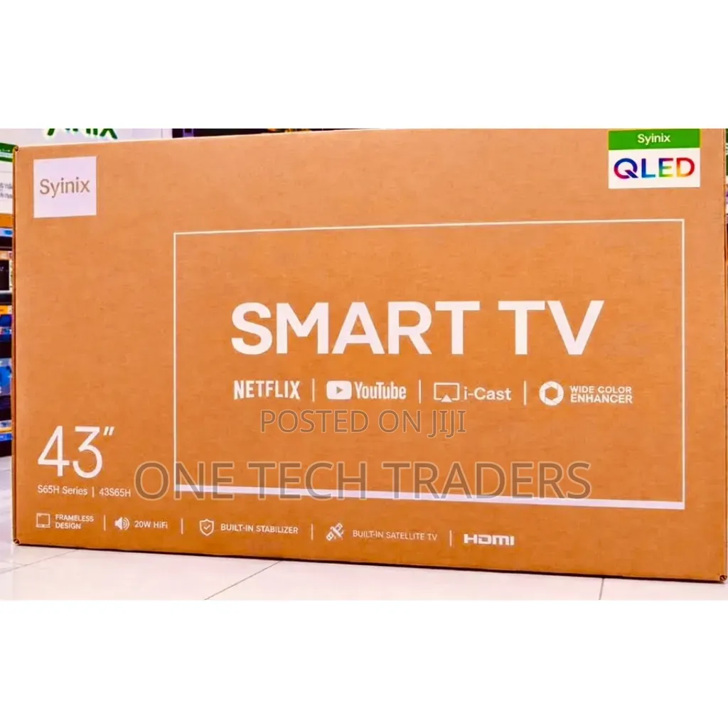 Synix 43” Inches Qled