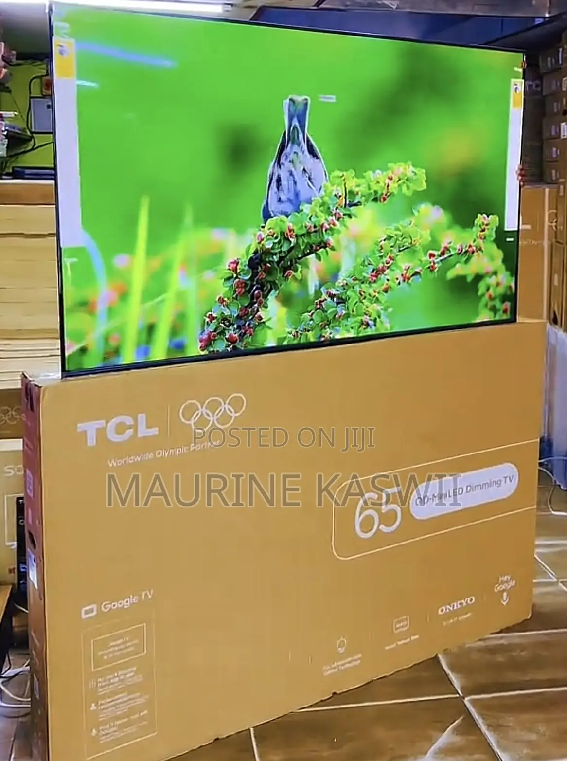 TCL 65” Inch Qd-Miniled Google 65p8l