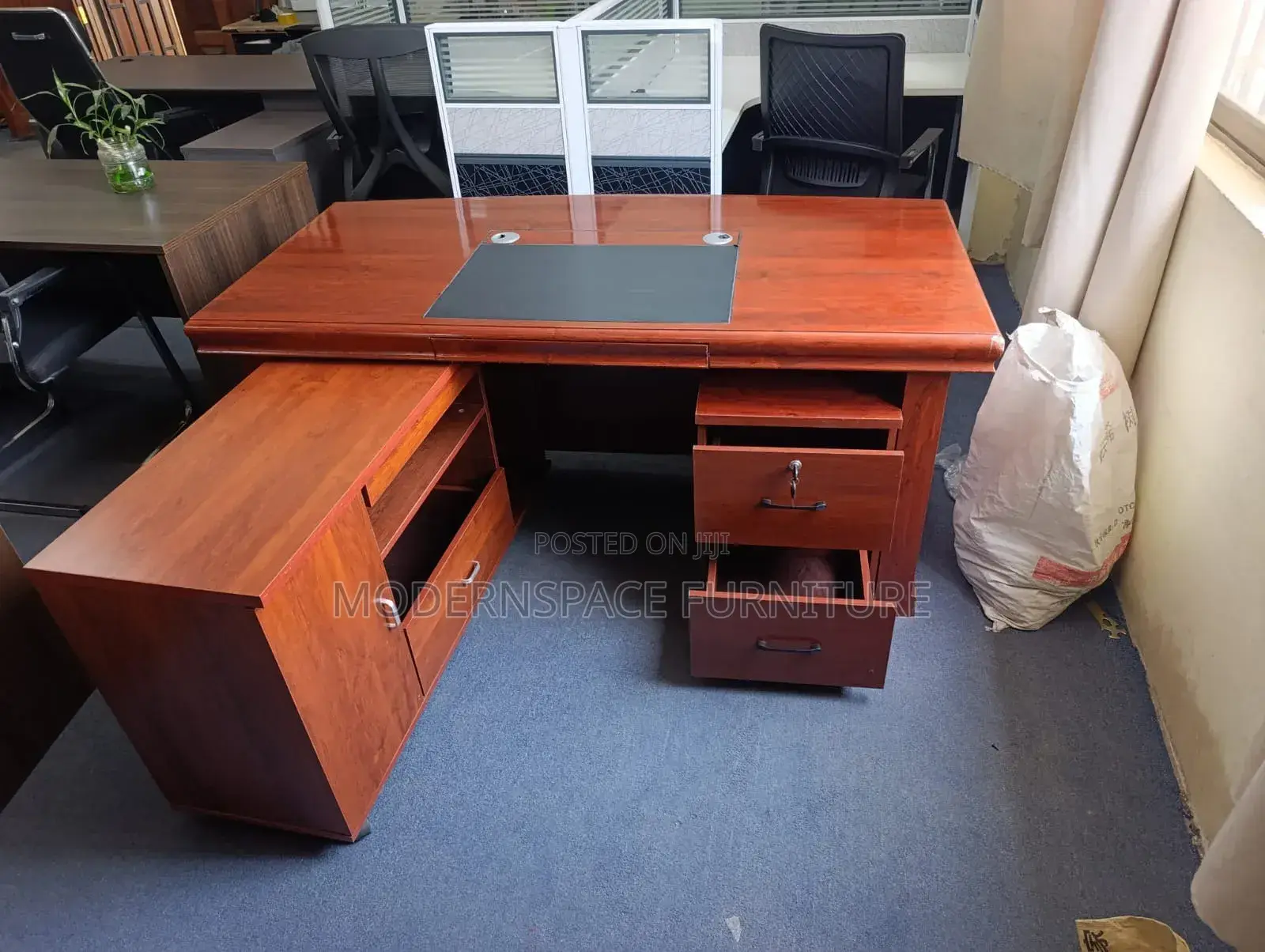 Mahogany Executive Office Desk