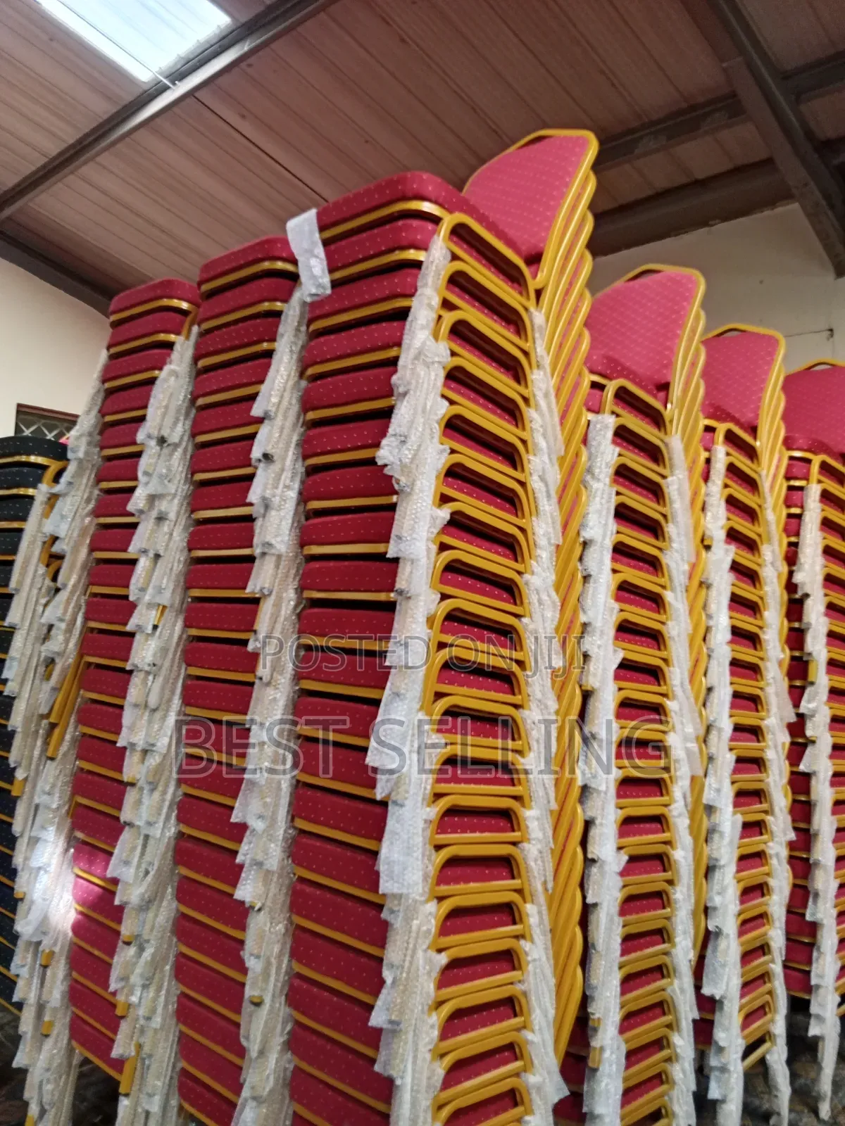 Stackable New Modern Events Chairs Large Number
