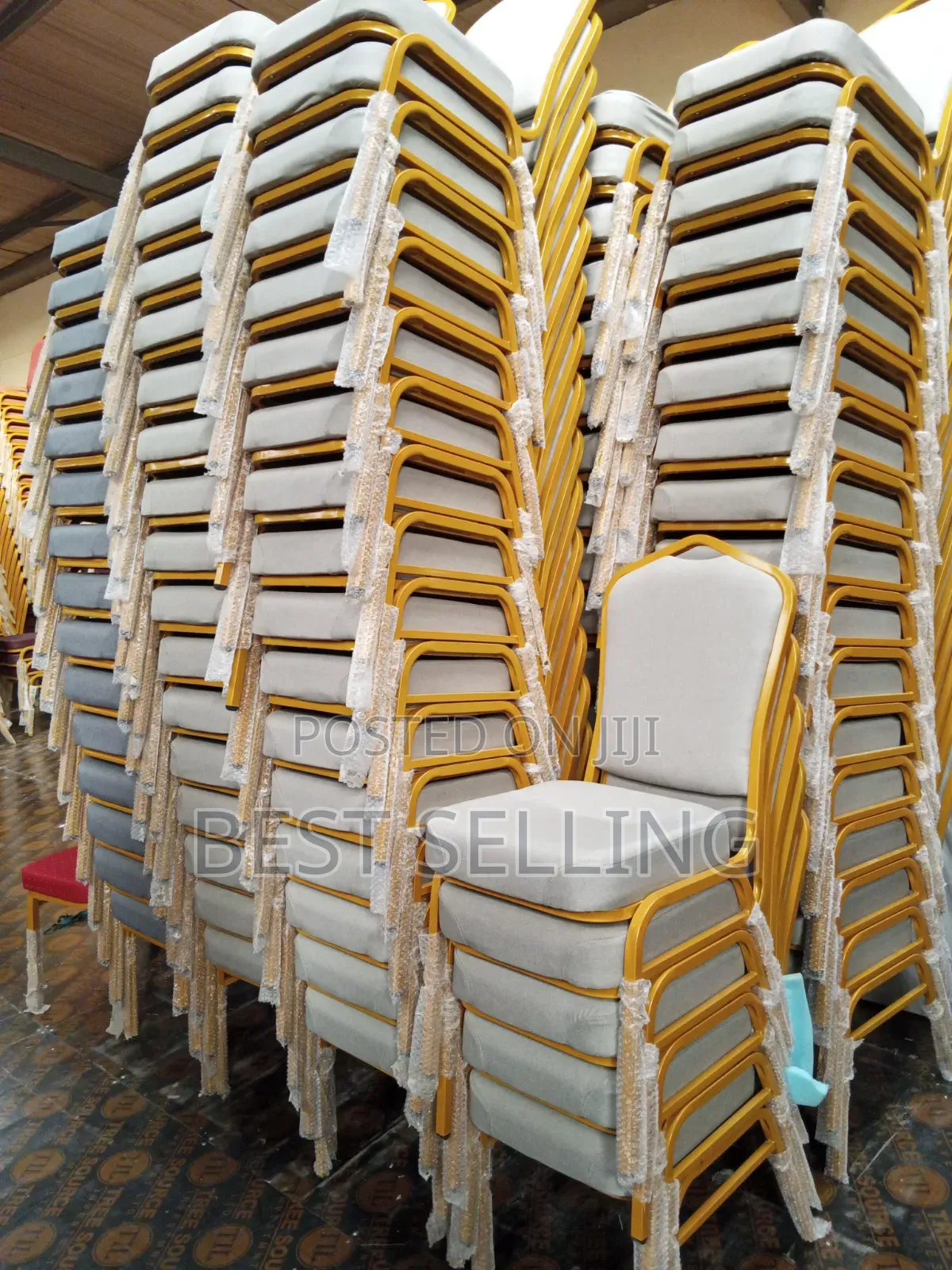 New Look Elegant White Conference Chairs With Heavy Seat and Back