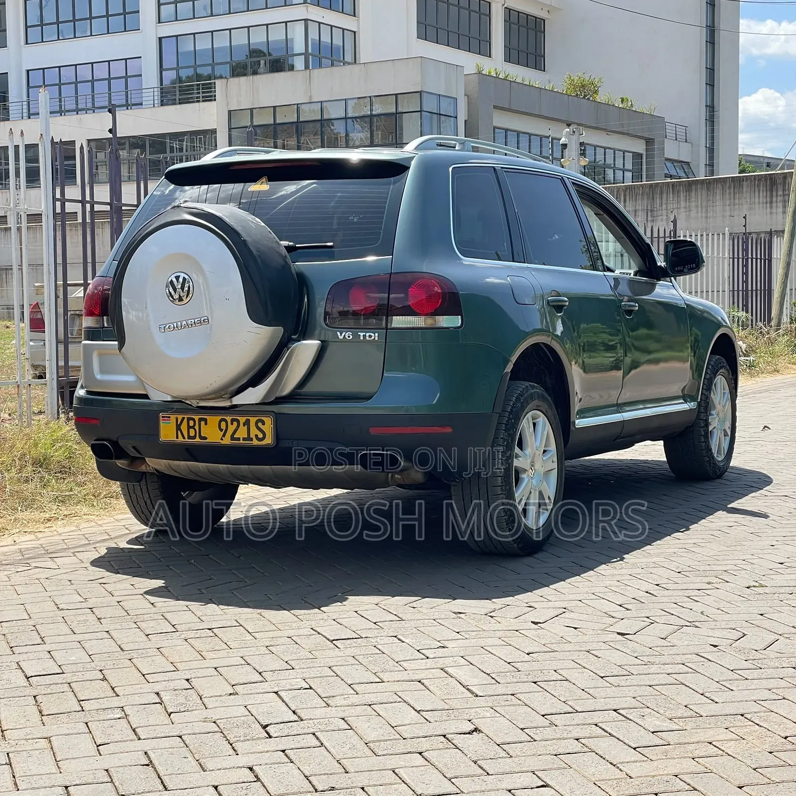 Volkswagen Touareg 2008 Green