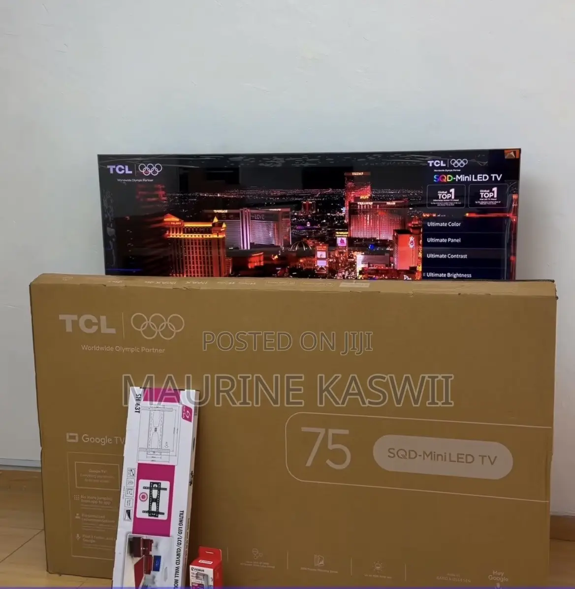 TCL 75” C8l SQD- Miniled Qled With 2 Onkyo Speakers