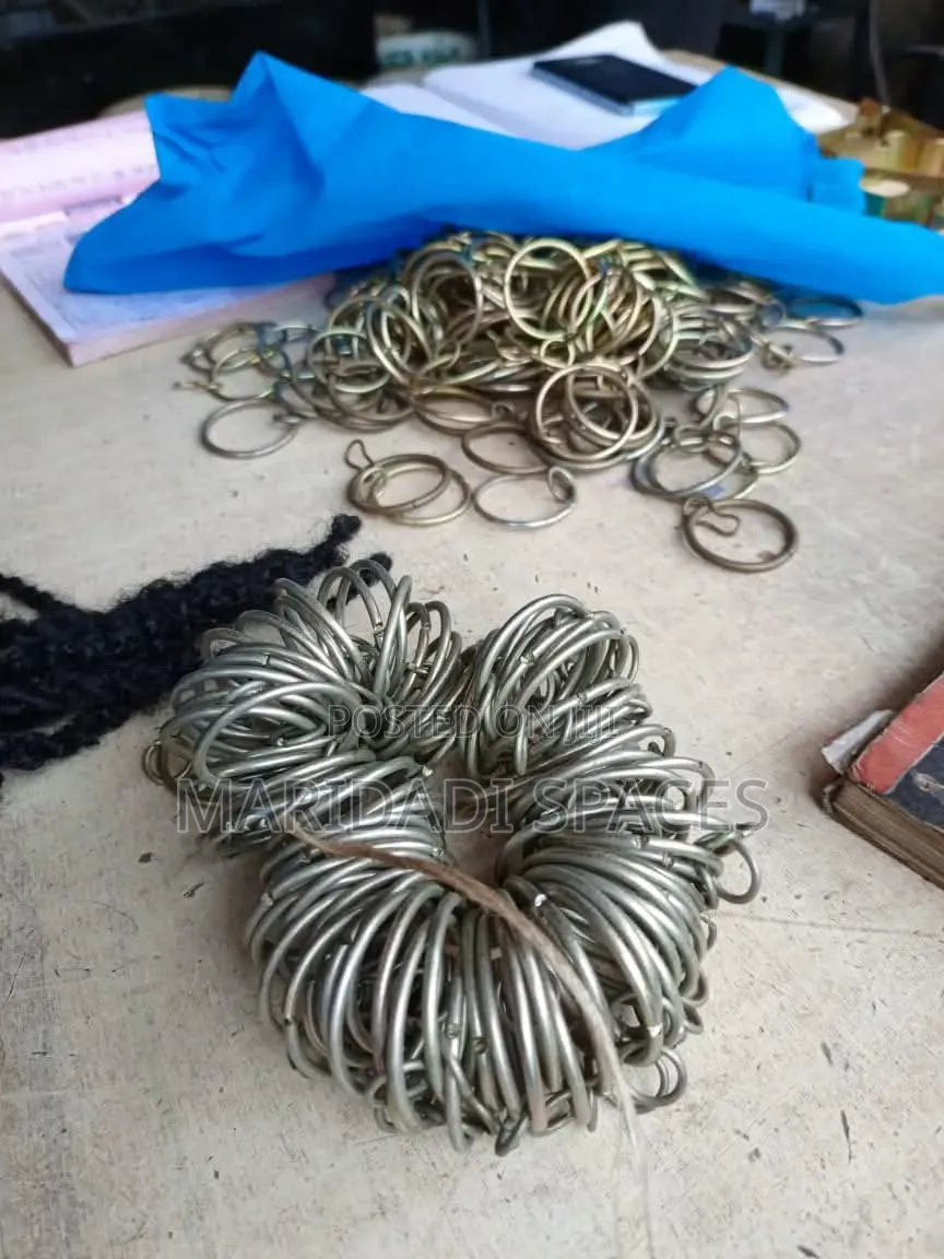 Juakali Curtain Rings for Smooth Movement for the Curtains