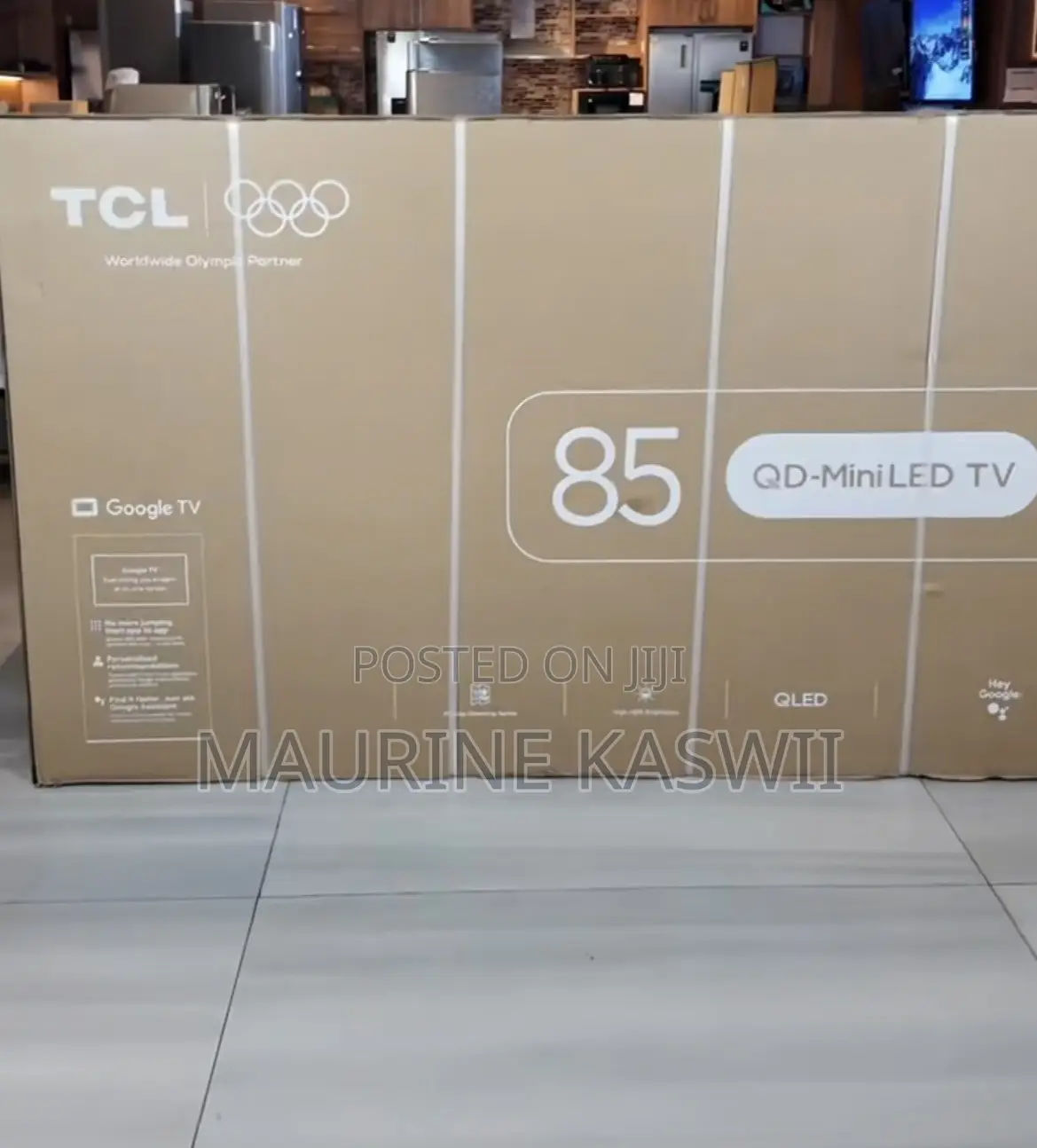 TCL 85” C6k Qd- Miniled Qled 144 Hz
