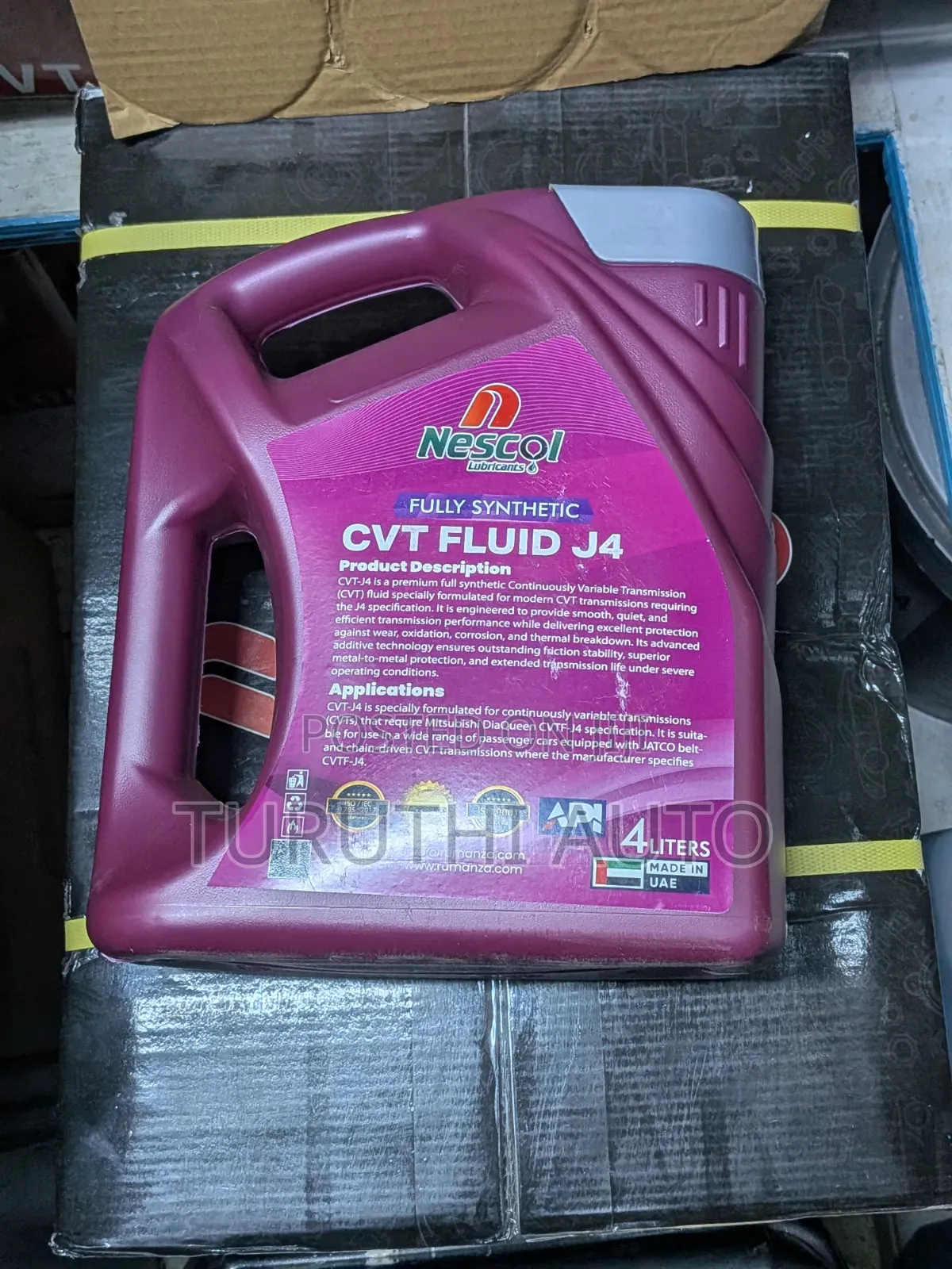 Nescol Fully Synthetic CVT Fluid J4