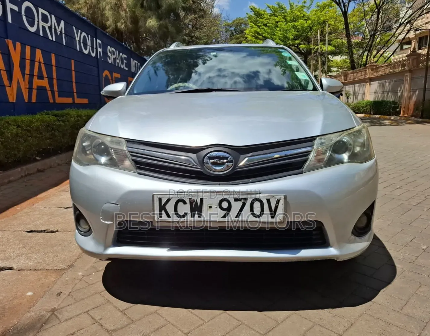 Toyota Corolla Fielder 1.5 Petrol FWD 2013 Teal