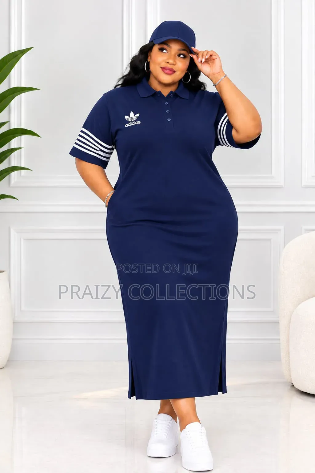 Quality Long Cotton Shirt Dress -Free Size
